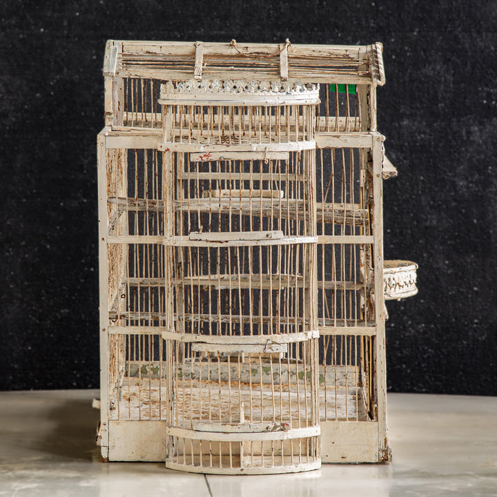 1900's Italian Provincial Style Decorative Bird Cage - La Maison London