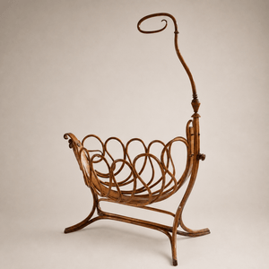 Rare French Bentwood Cradle in the Thonet Style
