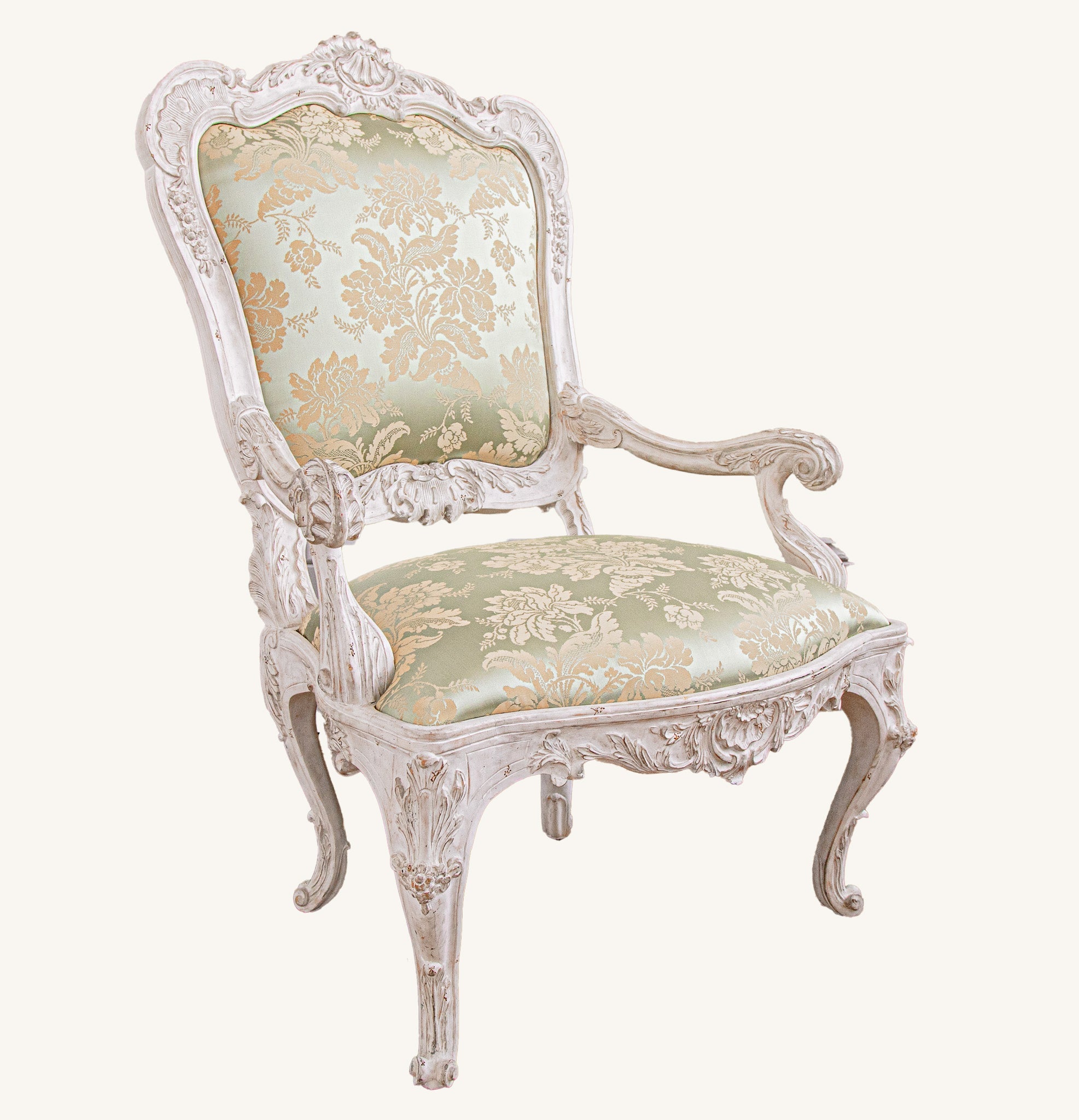 Rococo 18th Century Style Venetian Armchair – La Maison London