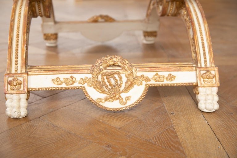 Louis XVI Style X stool - La Maison London