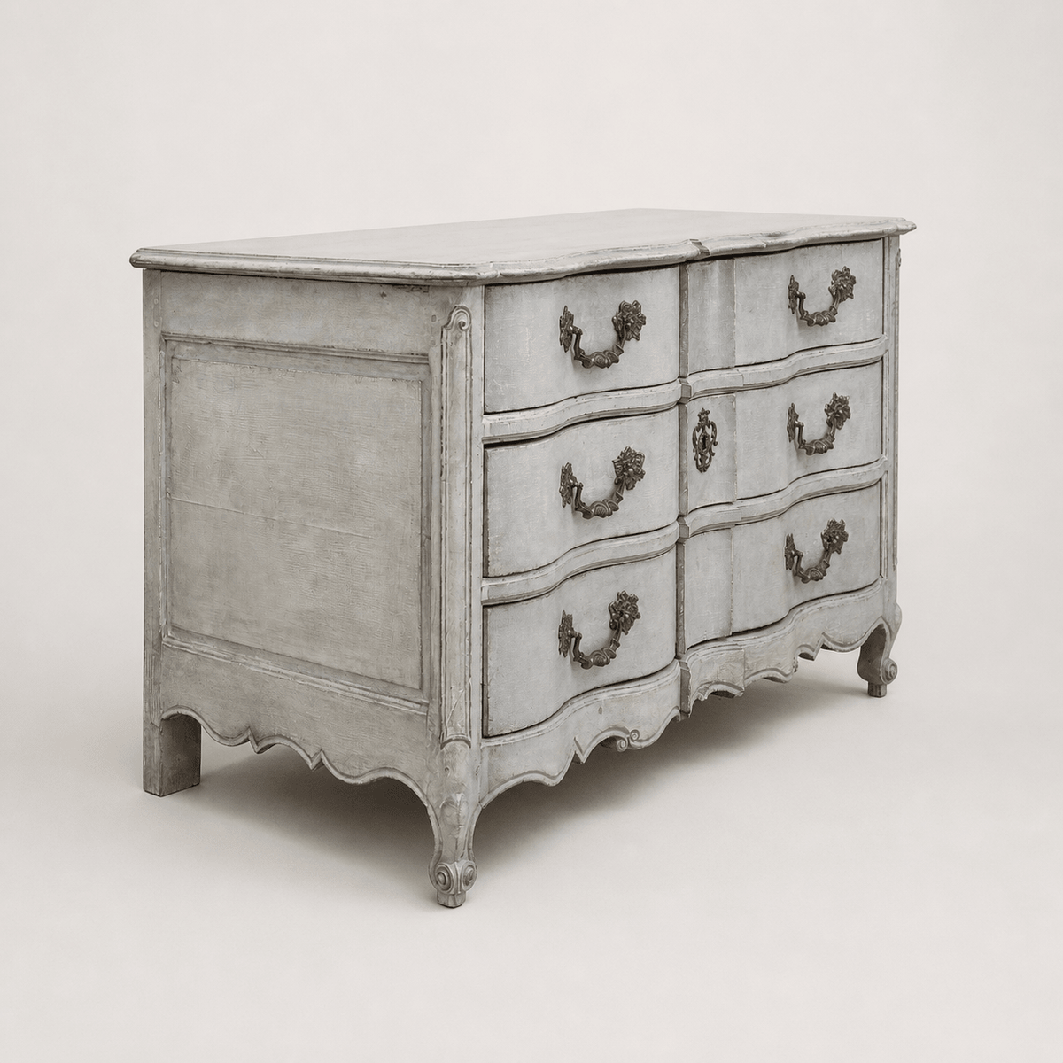 18th Century French Painted Chest of Drawers - La Maison London