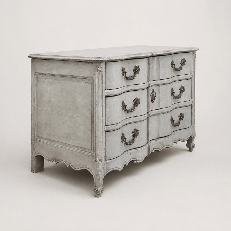 18th Century French Painted Chest of Drawers - La Maison London