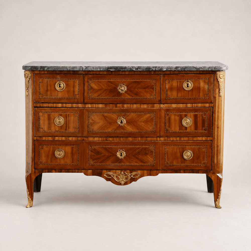 18th Century Marquetry commode - La Maison London