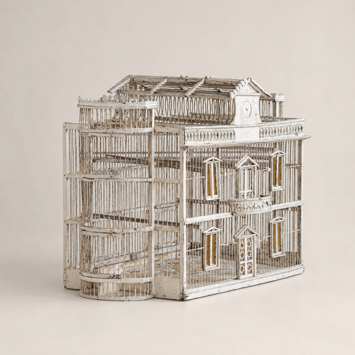 1900's Italian Provincial Style Decorative Bird Cage - La Maison London