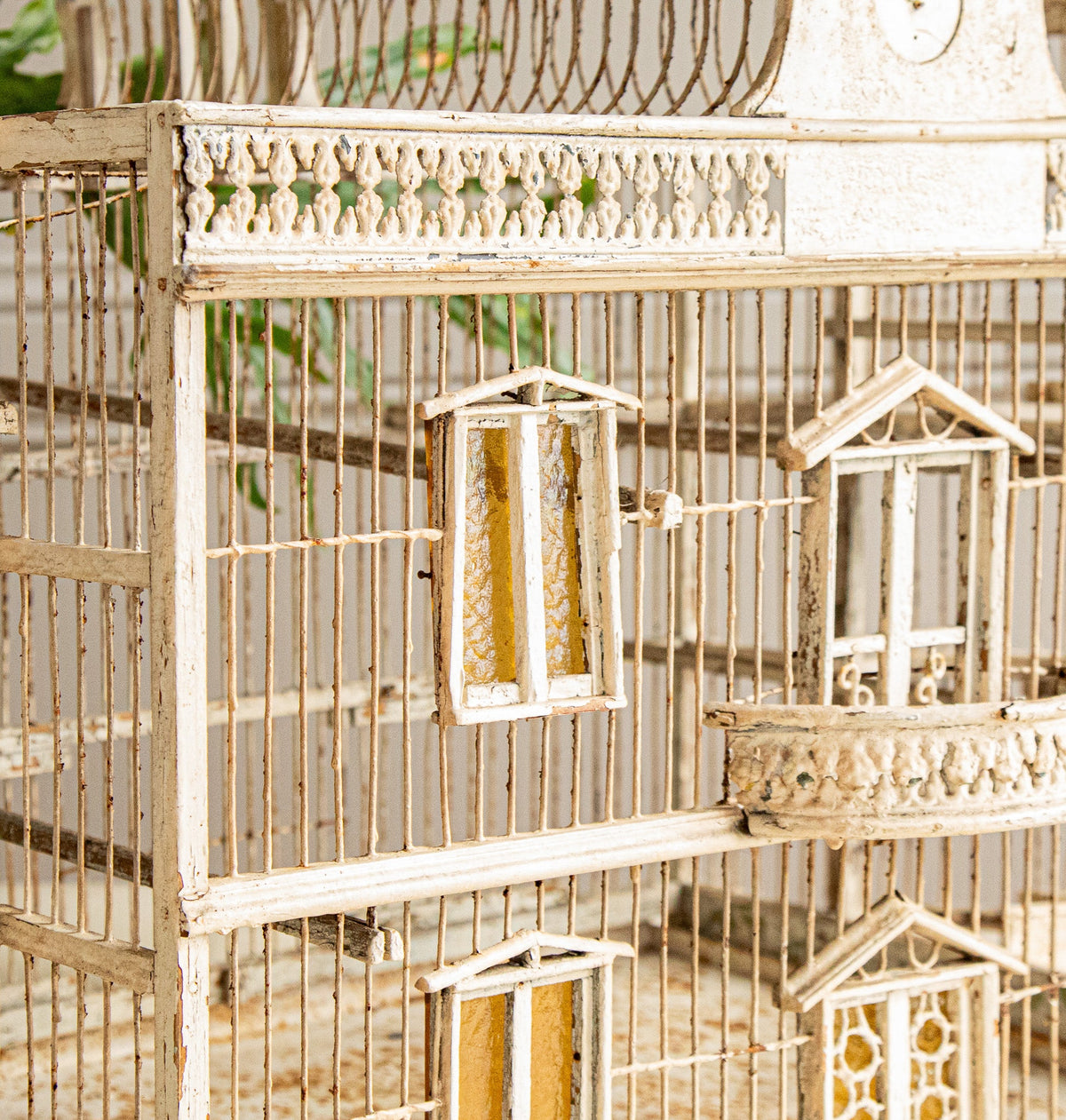 1900's Italian Provincial Style Decorative Bird Cage - La Maison London