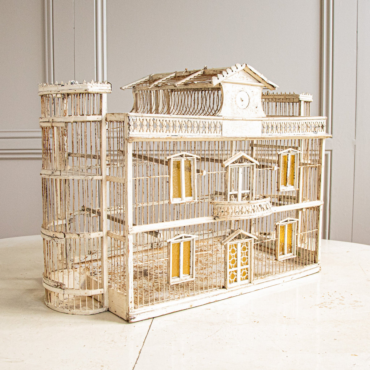 1900's Italian Provincial Style Decorative Bird Cage - La Maison London
