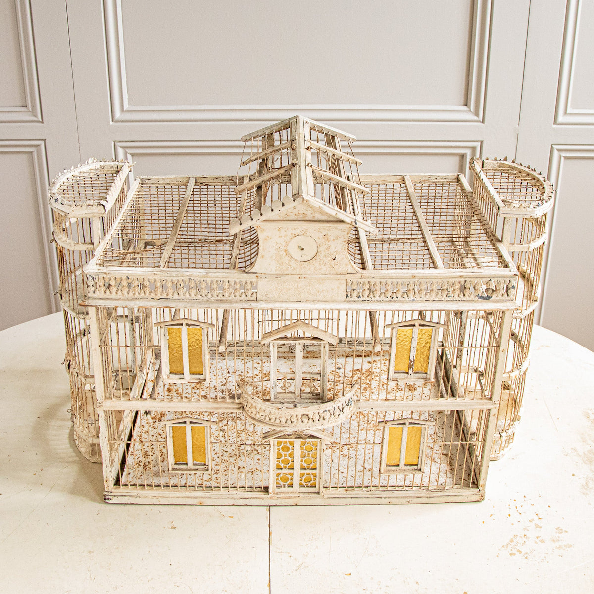 1900's Italian Provincial Style Decorative Bird Cage - La Maison London