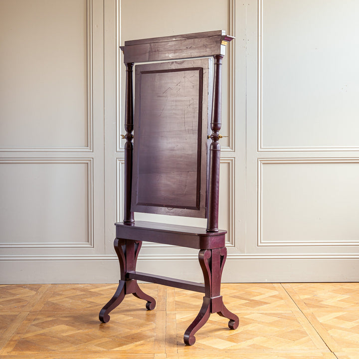 19th Century Painted Cheval Mirror - La Maison London