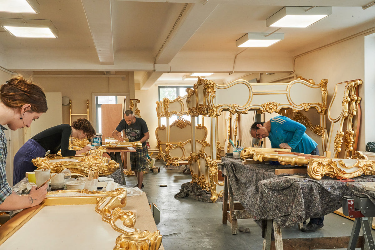 The workshop floor