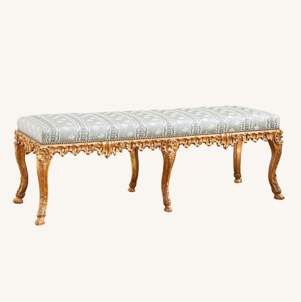 Antique Louis XV Style Bench