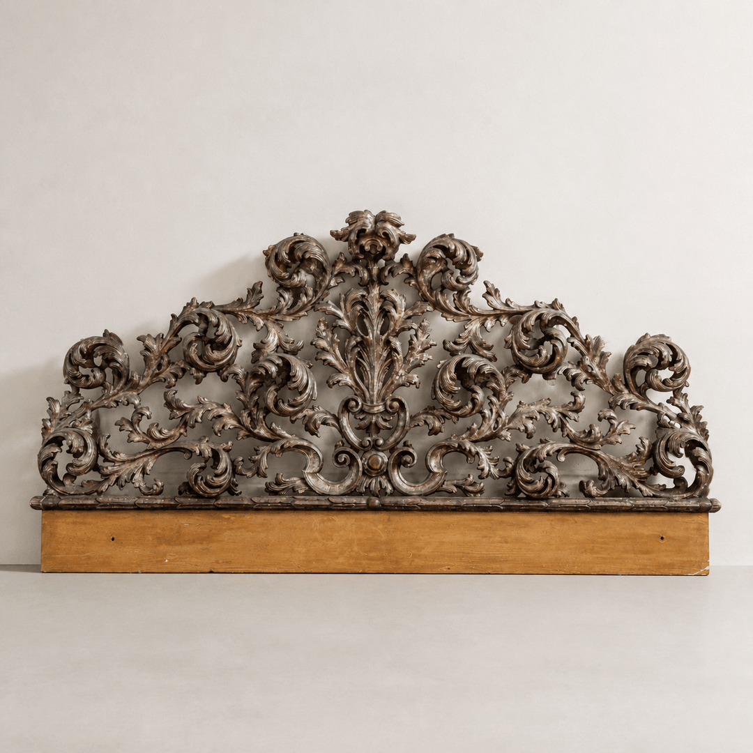 Antique Rococo Headboard - La Maison London