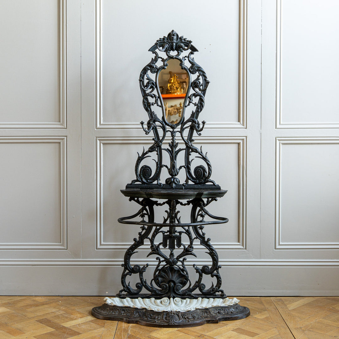 Art Nouveau Cast Iron Hall Tree (Model No. 30) by Corneau Frères - La Maison London