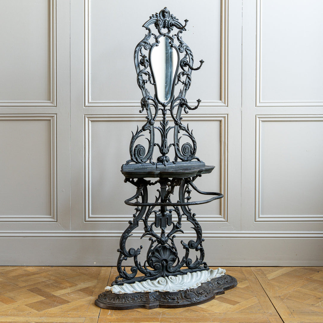 Art Nouveau Cast Iron Hall Tree (Model No. 30) by Corneau Frères - La Maison London