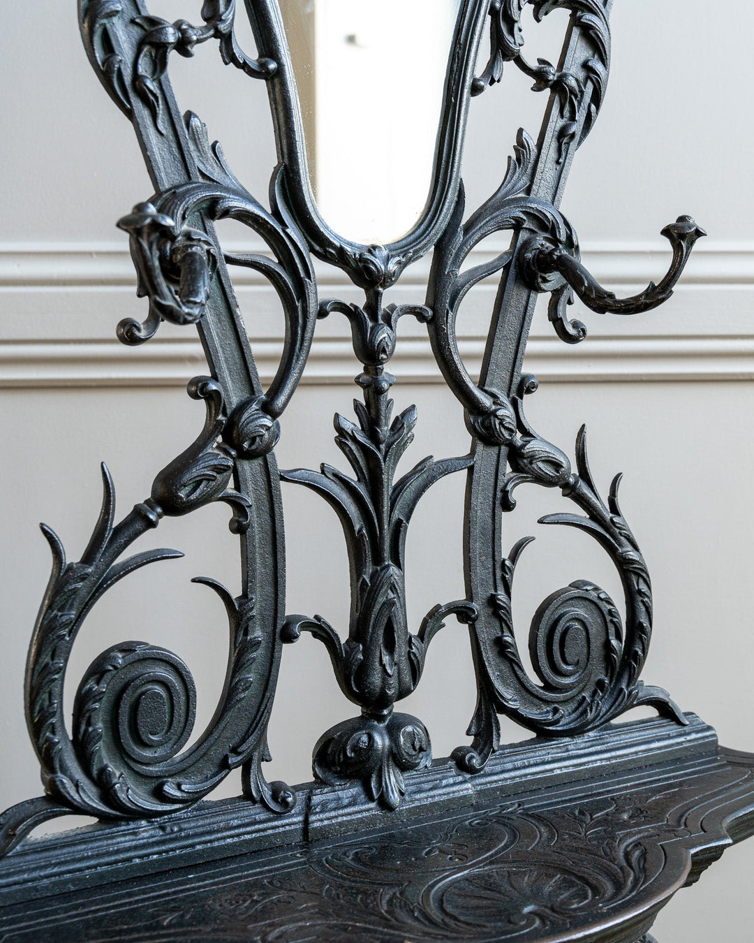 Art Nouveau Cast Iron Hall Tree (Model No. 30) by Corneau Frères - La Maison London