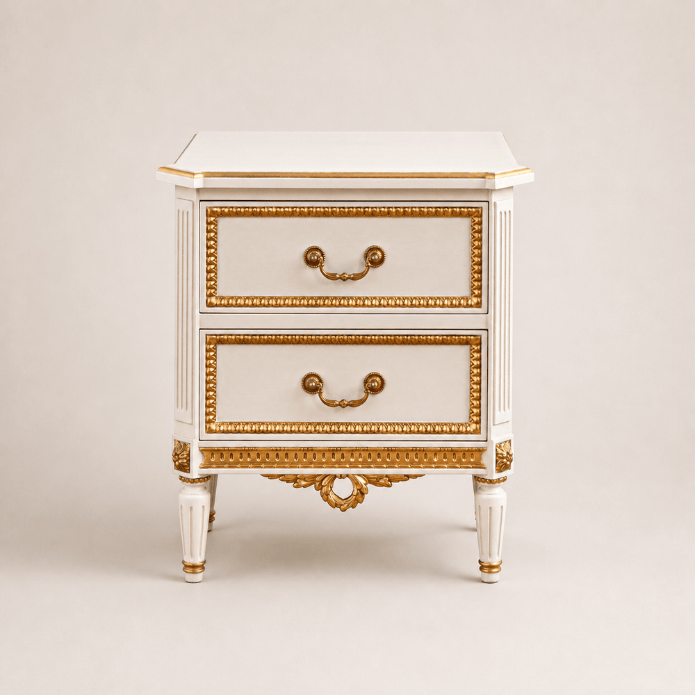 Classic Louis XVI Style Bedside Cabinet