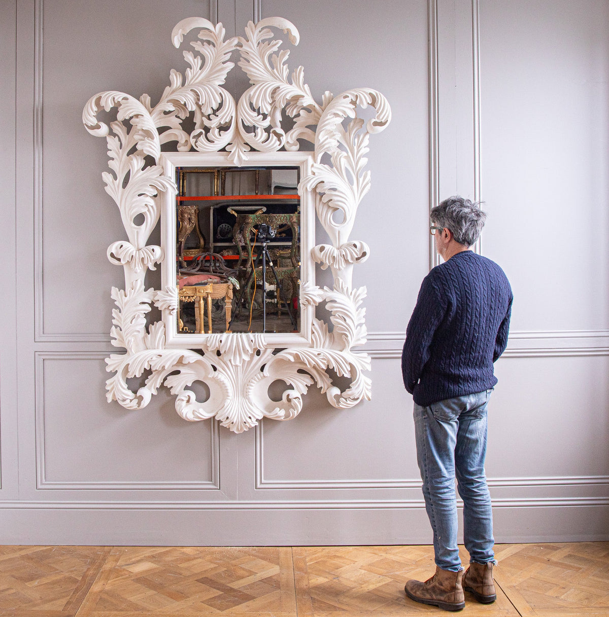 Florentine Mirror - La Maison London