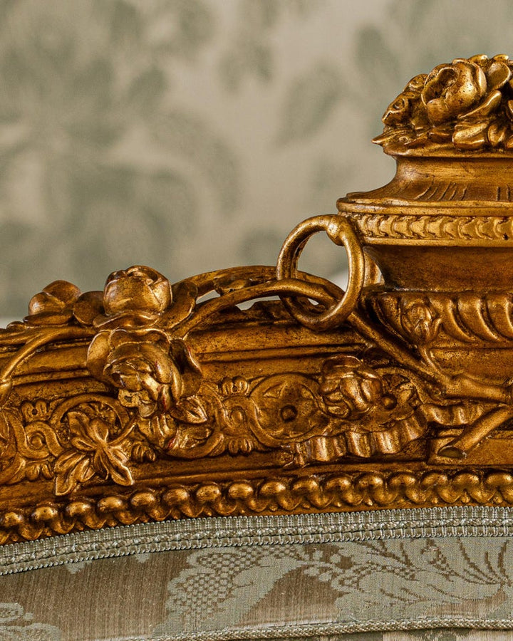 Fontainebleau French Louis XVI giltwood bed – view 12