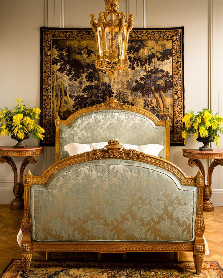Fontainebleau French Louis XVI giltwood bed – view 15