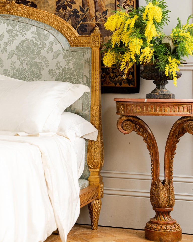 Fontainebleau French Louis XVI giltwood bed – view 18