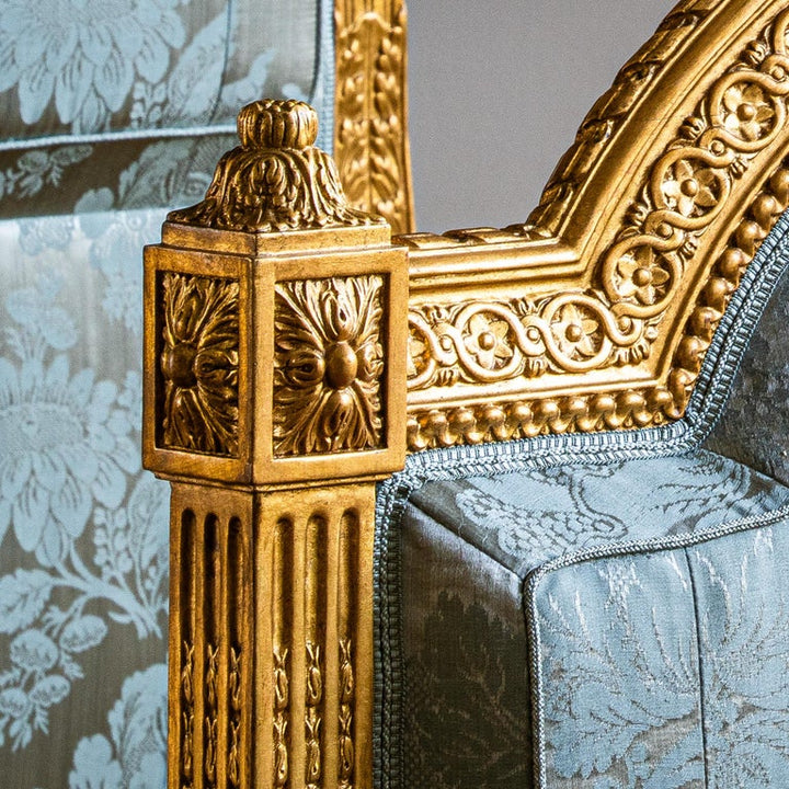 Fontainebleau French Louis XVI giltwood bed – view 19