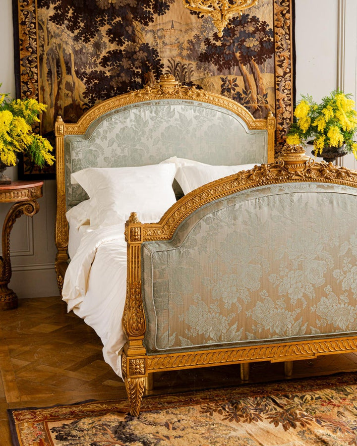 Fontainebleau French Louis XVI giltwood bed – view 3