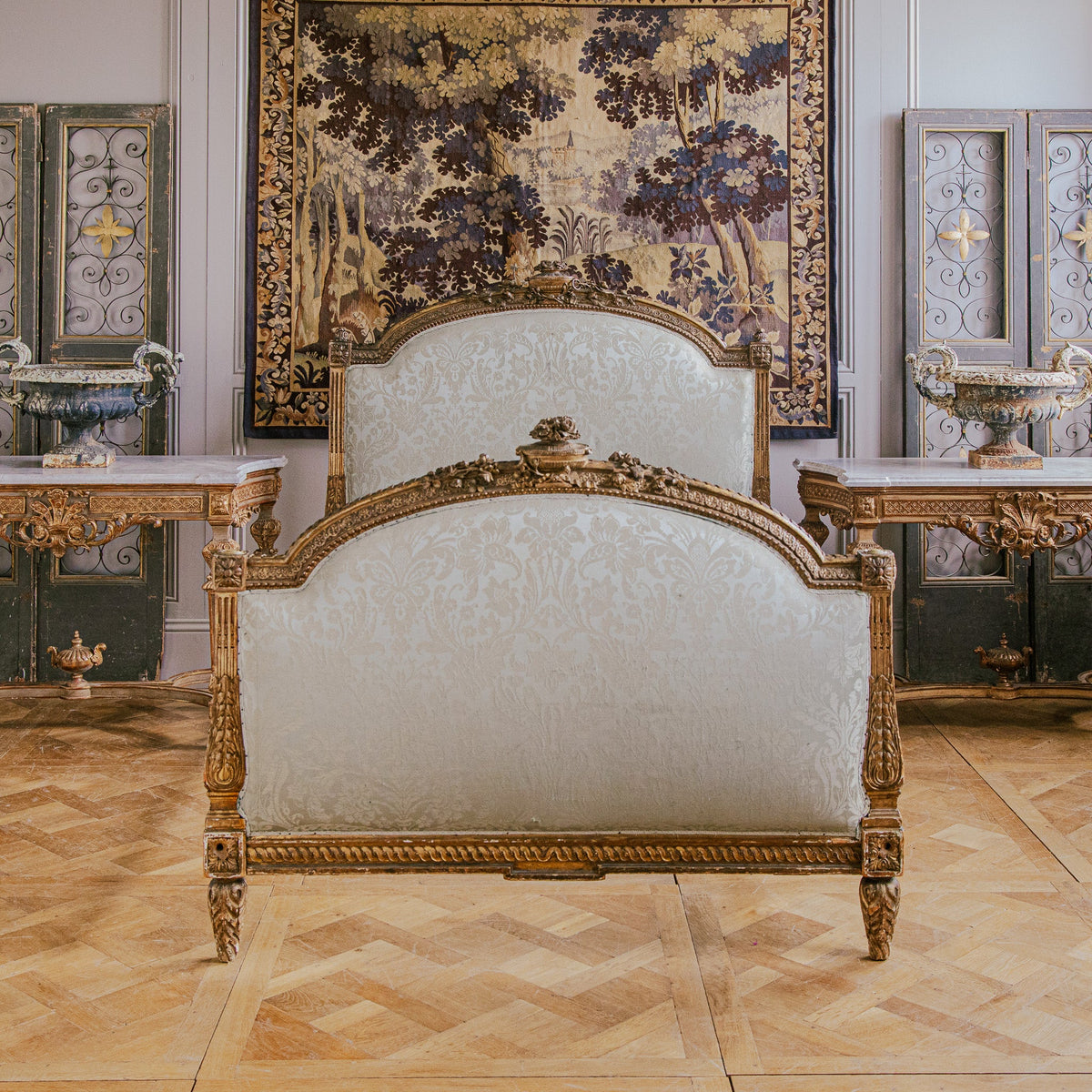 Giltwood French Louis XIV Style Console - La Maison London