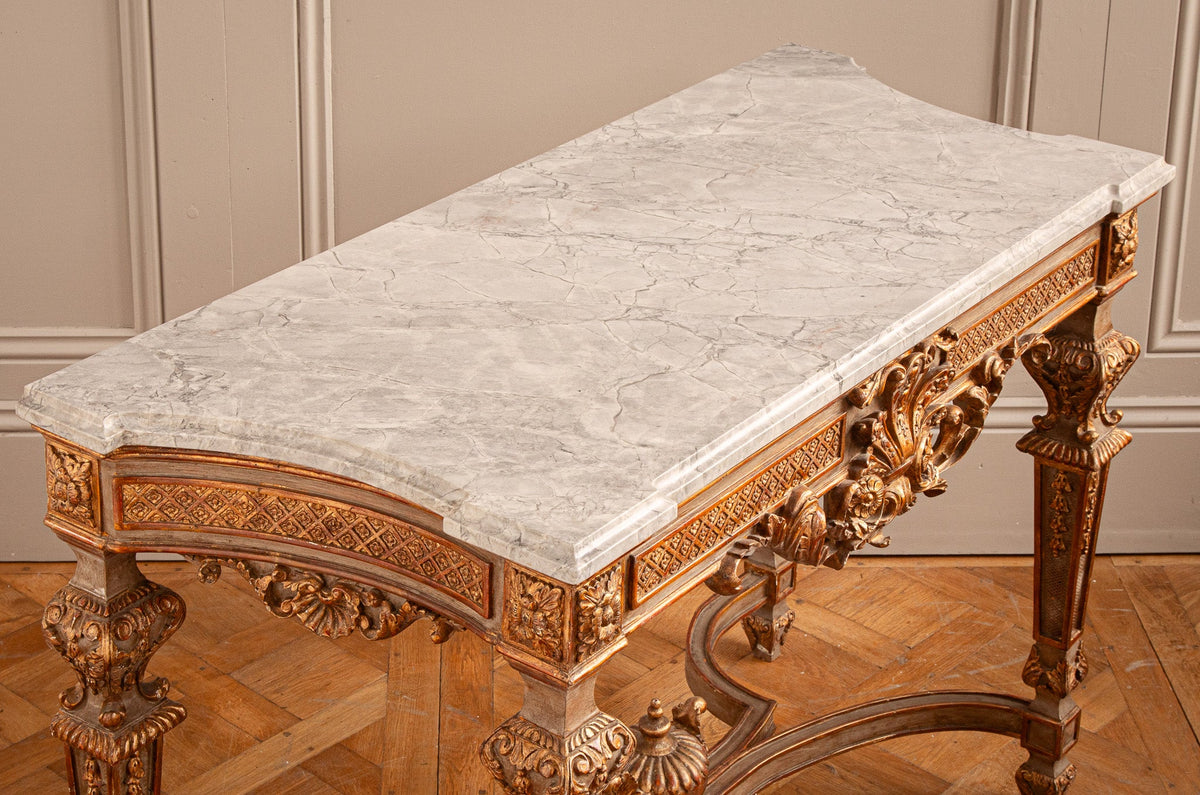 Giltwood French Louis XIV Style Console - La Maison London