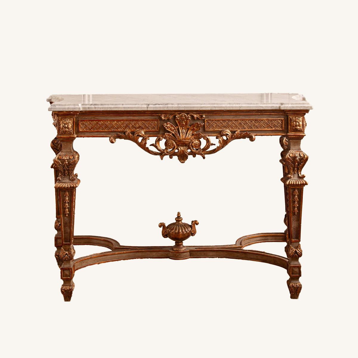 Giltwood French Louis XIV Style Console - La Maison London