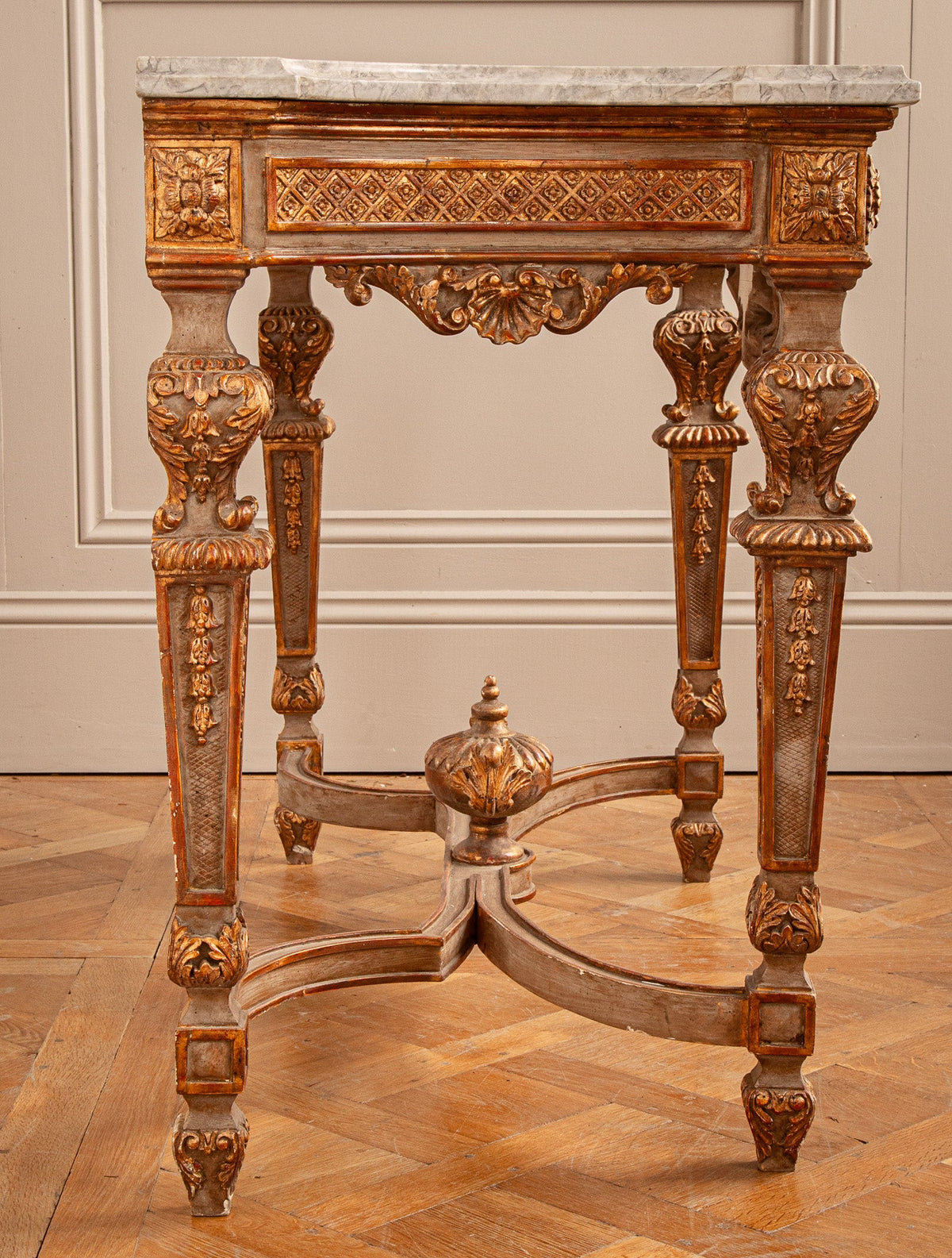 Giltwood French Louis XIV Style Console - La Maison London