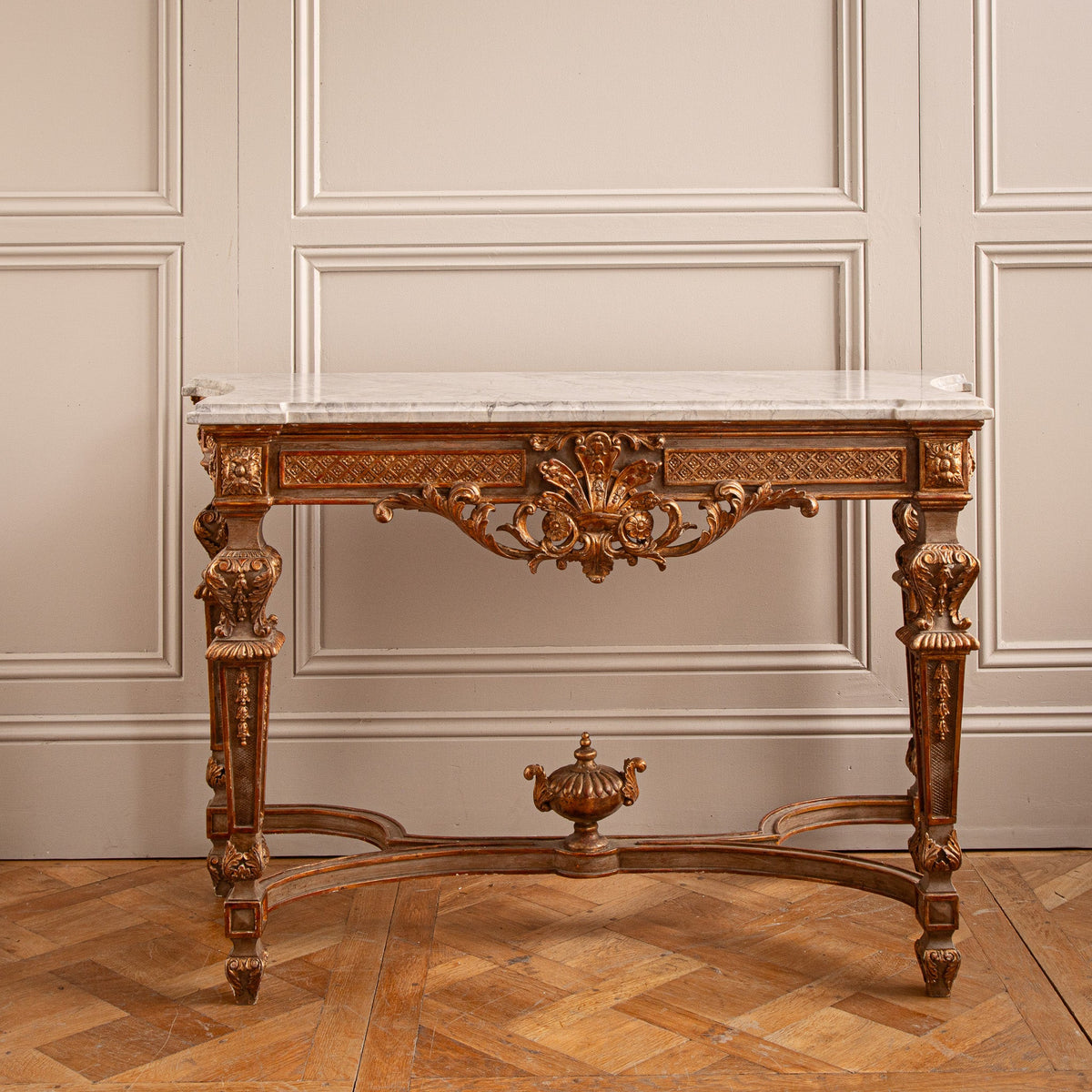 Giltwood French Louis XIV Style Console - La Maison London