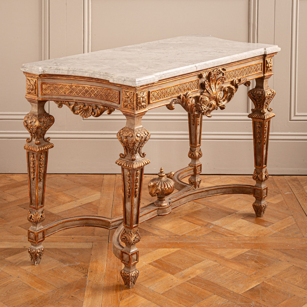 Giltwood French Louis XIV Style Console - La Maison London