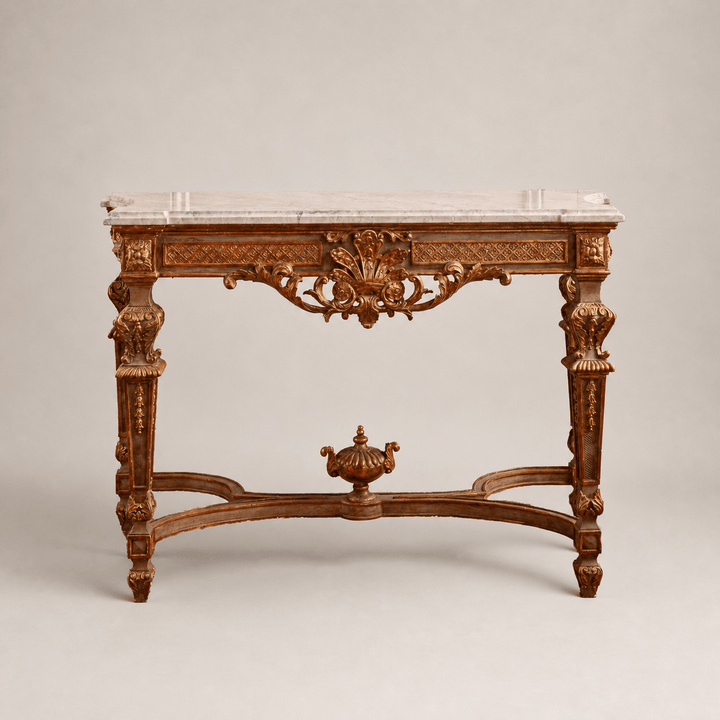 Giltwood French Louis XIV Style Console - La Maison London