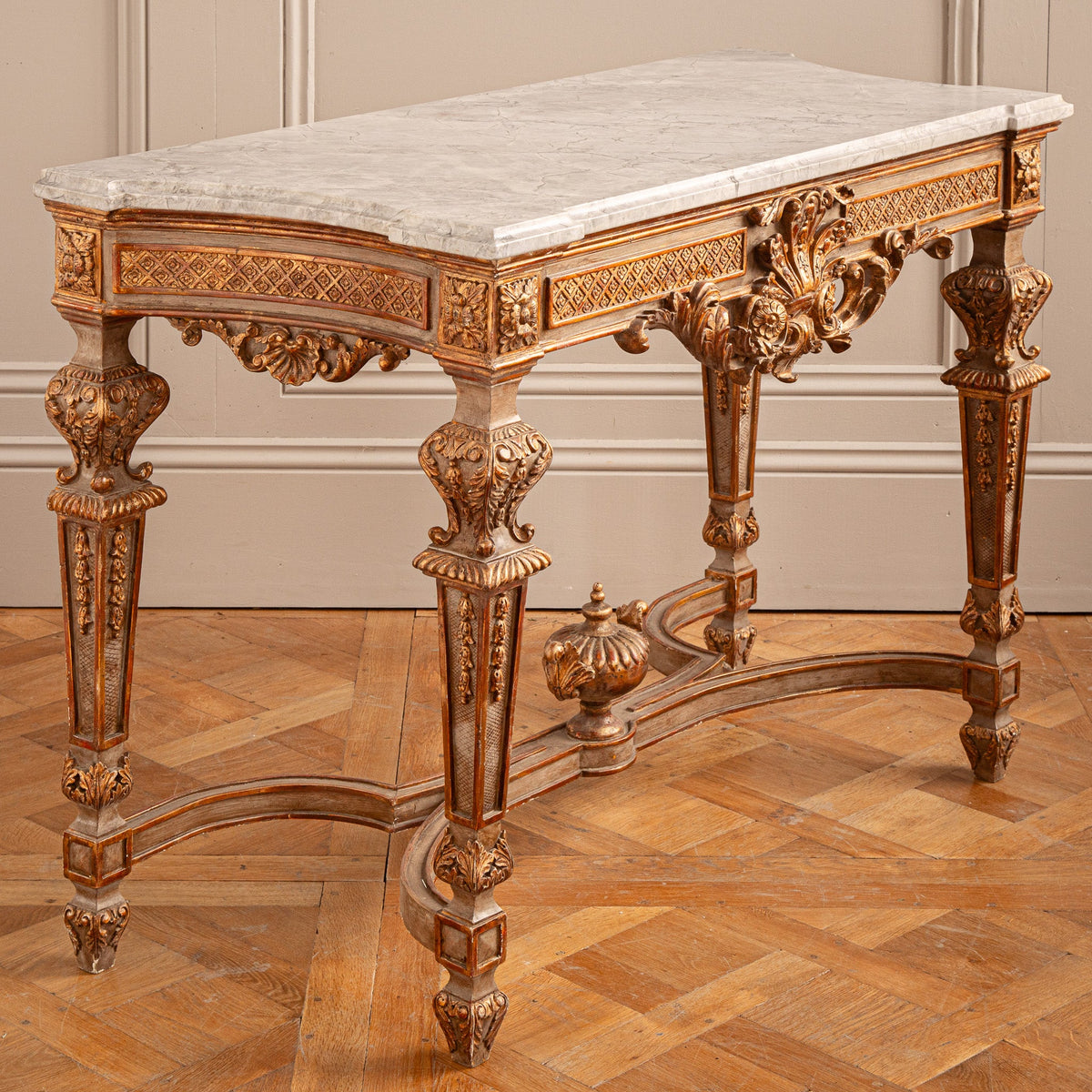 Giltwood French Louis XIV Style Console - La Maison London