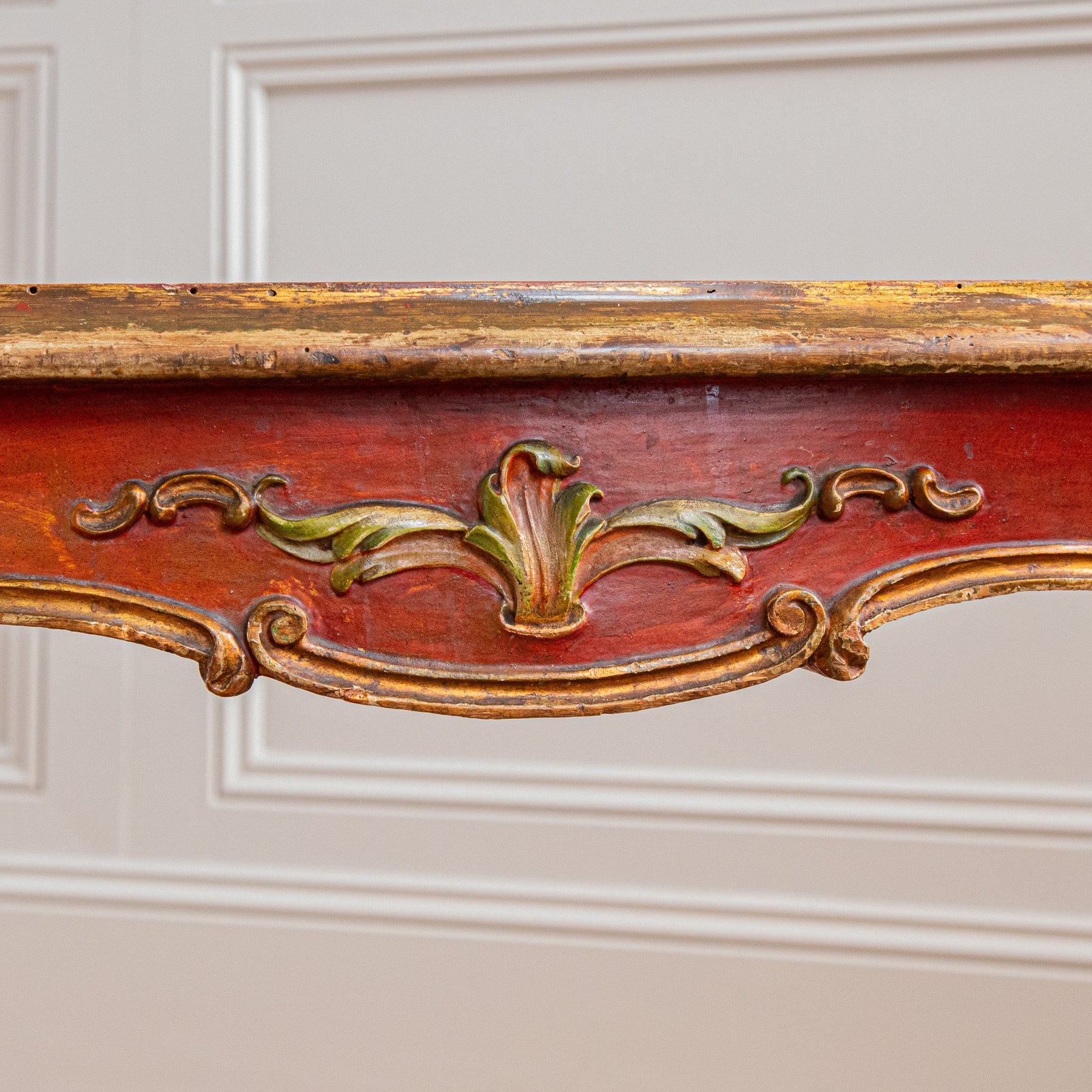Late 19th Century Italian Rococo Table Painted In The Venetian Style ...