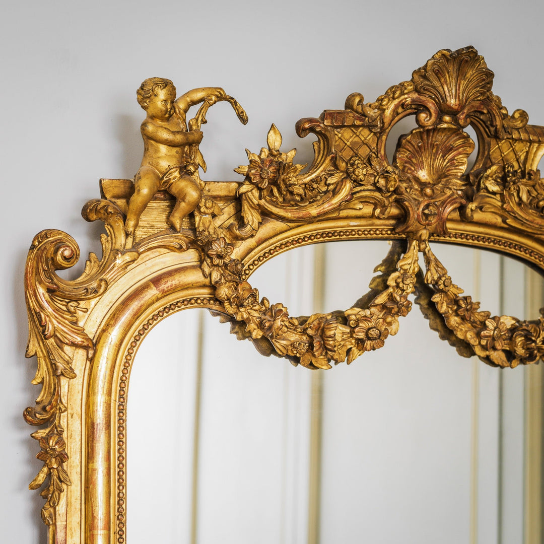 Late 19th Century Louis XV style Mirror - La Maison London