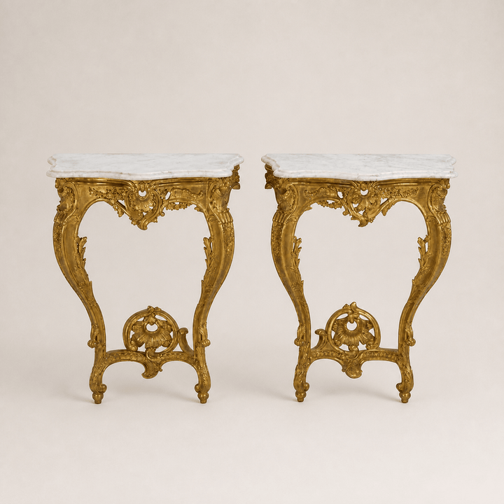 Louis XV Style Consoles - La Maison London