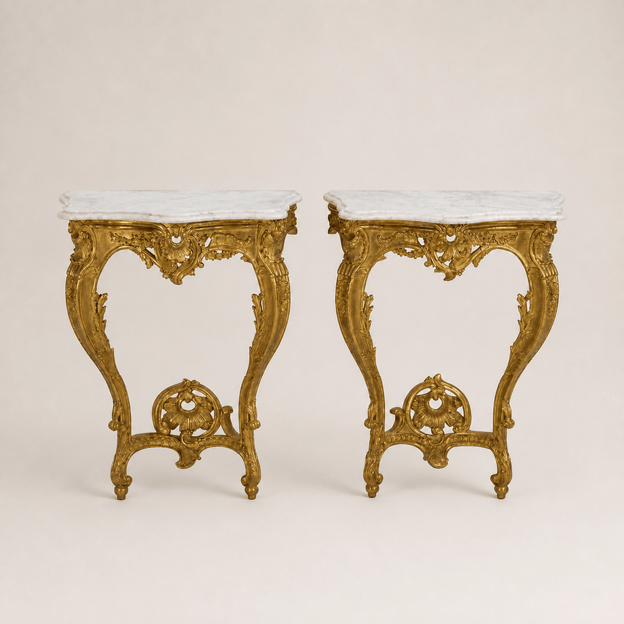 Louis XV Style Consoles - La Maison London