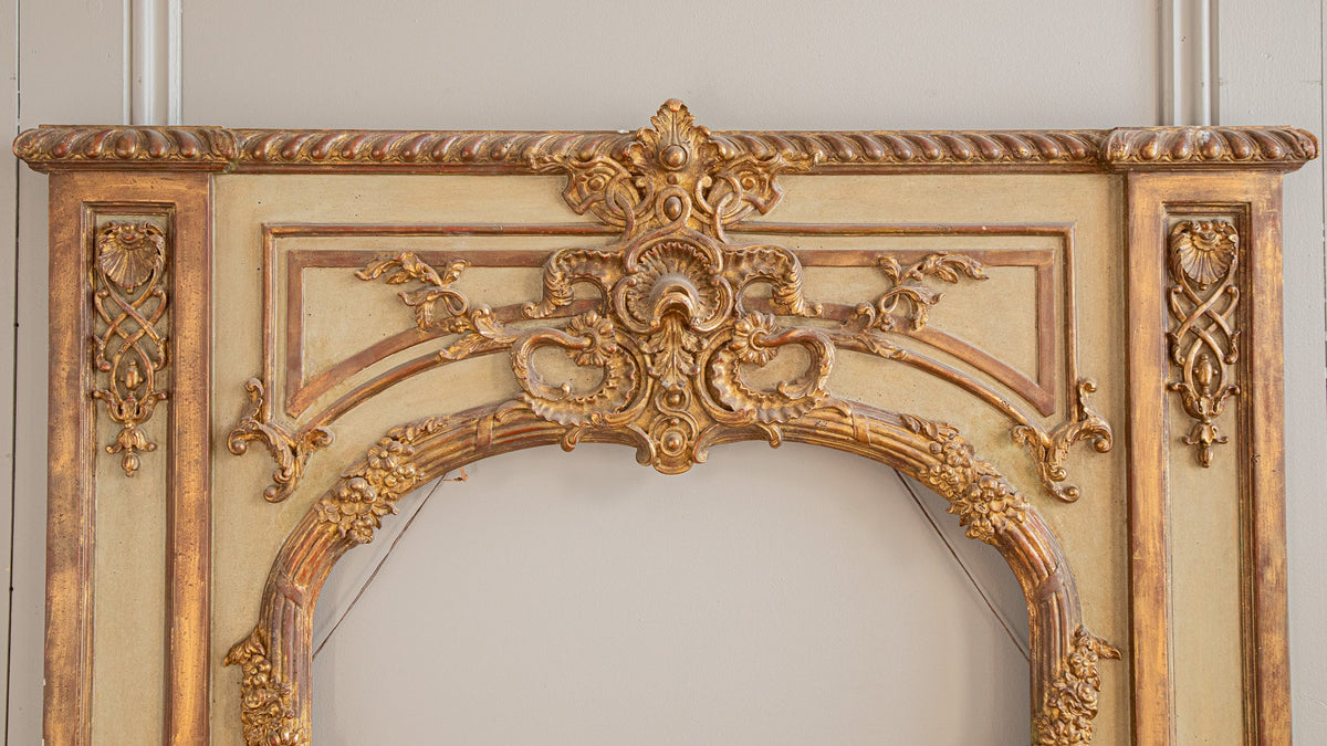 Louis XV Style Trumeau Mirror Frame - La Maison London