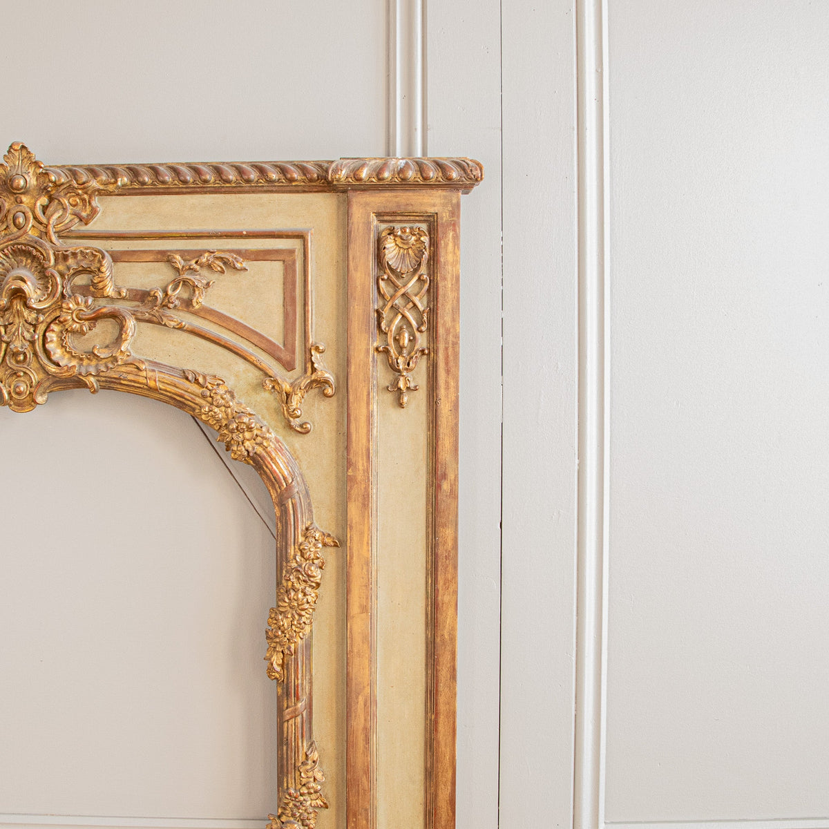 Louis XV Style Trumeau Mirror Frame - La Maison London