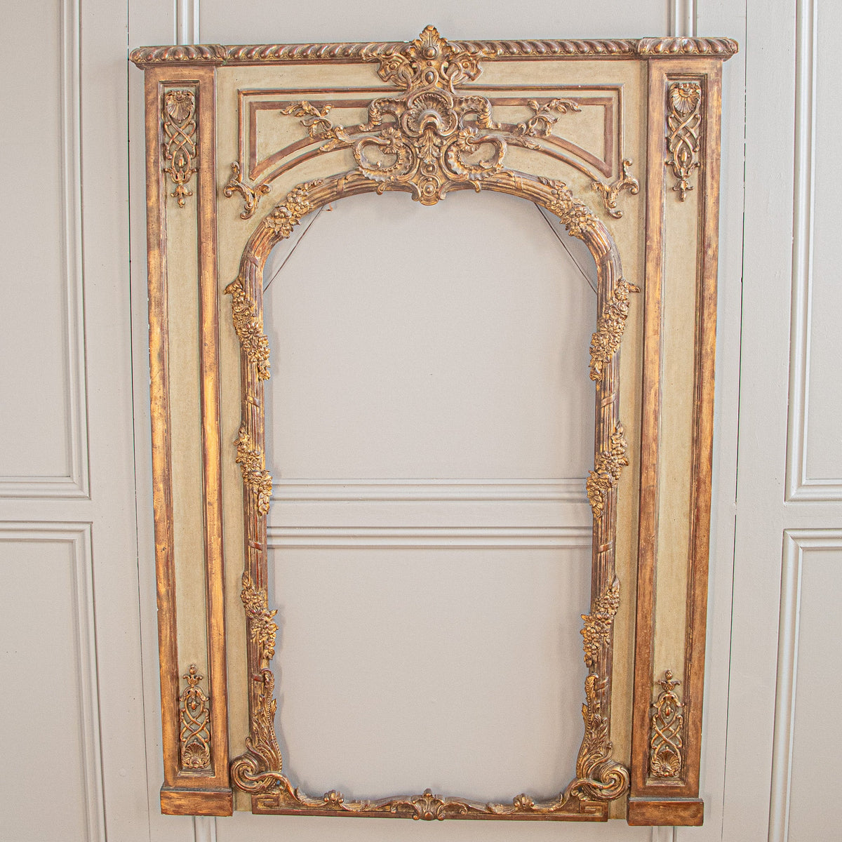 Louis XV Style Trumeau Mirror Frame - La Maison London