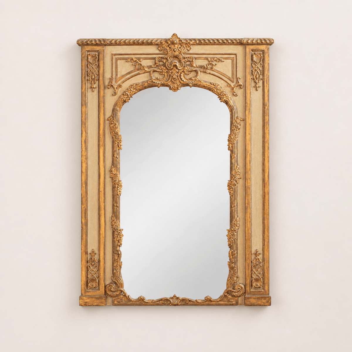 Louis XV Style Trumeau Mirror Frame - La Maison London
