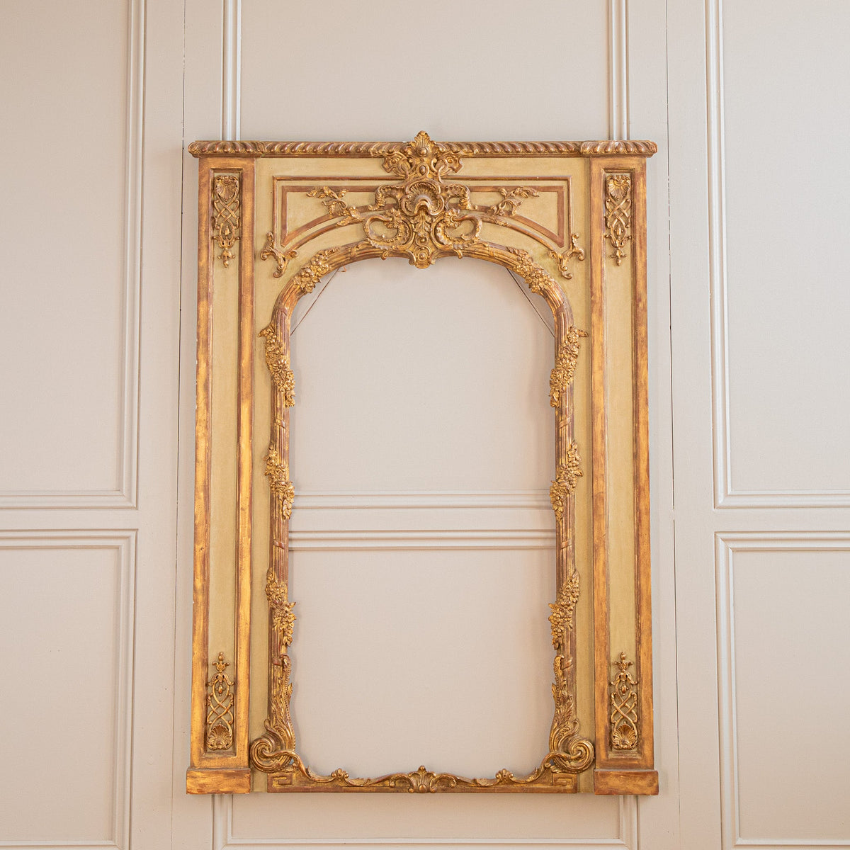 Louis XV Style Trumeau Mirror Frame - La Maison London