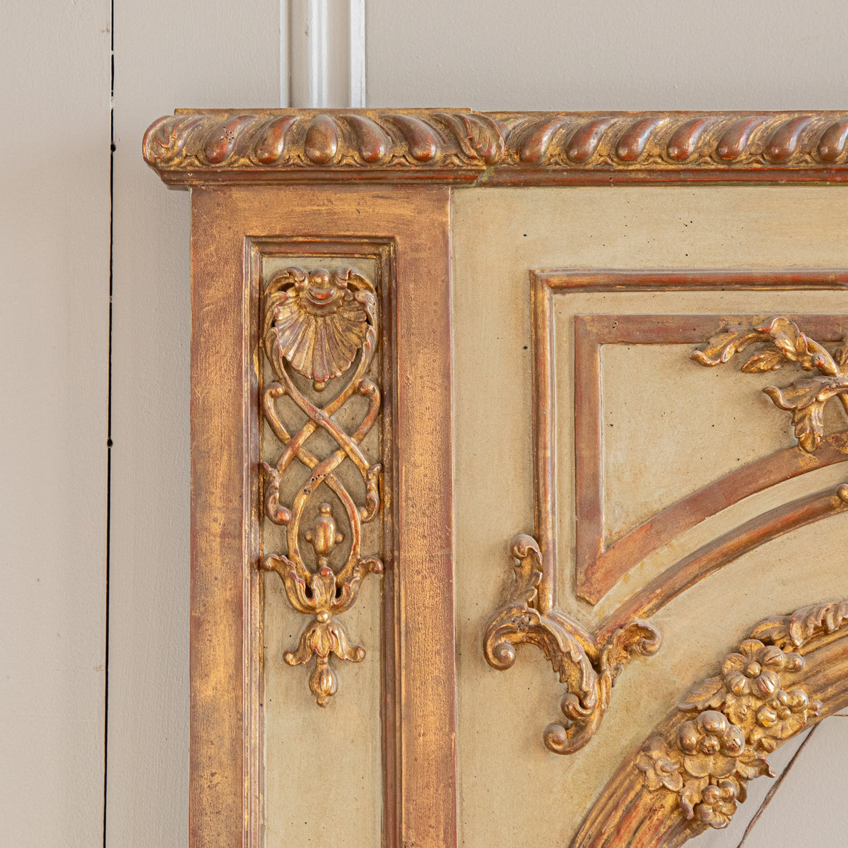 Louis XV Style Trumeau Mirror Frame - La Maison London
