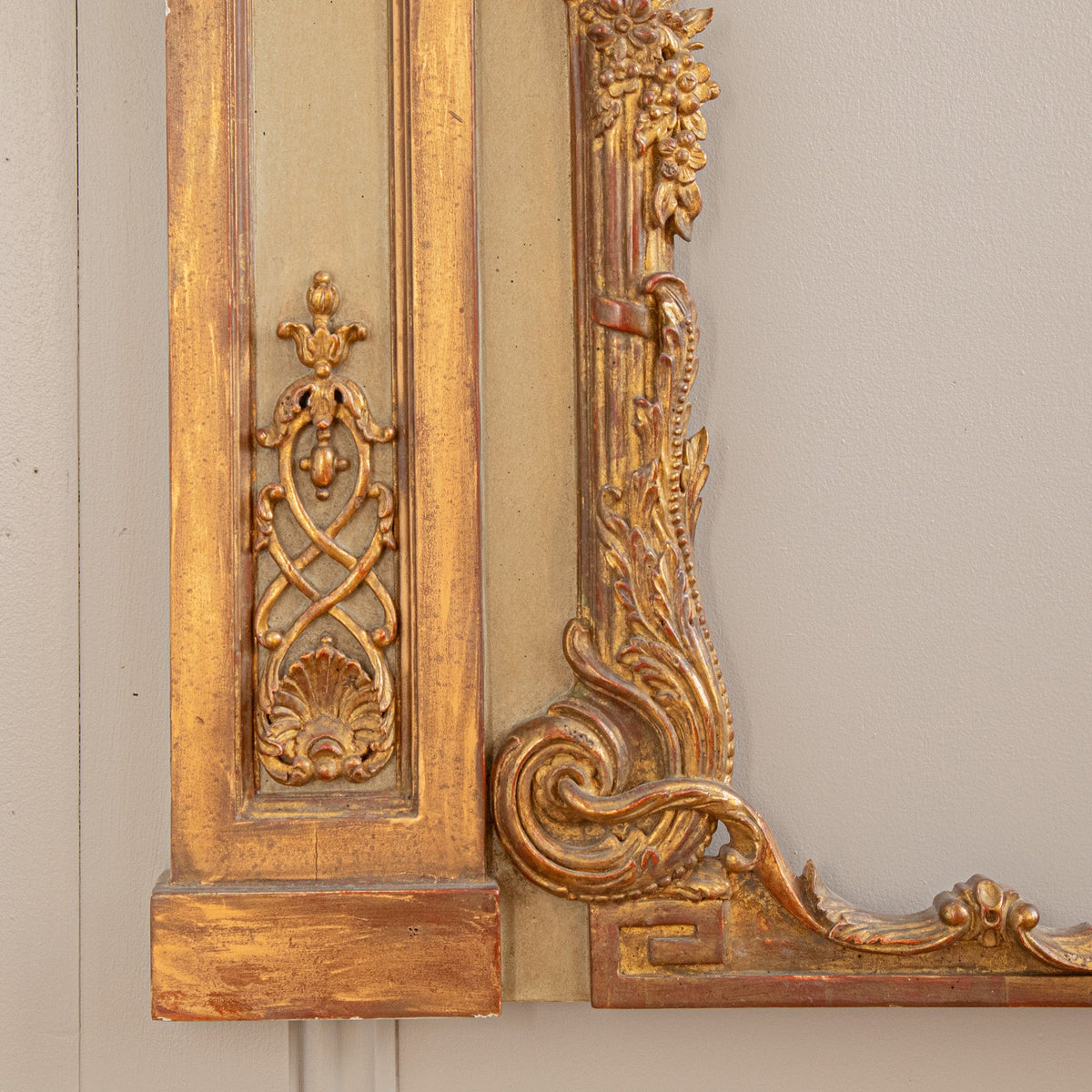 Louis XV Style Trumeau Mirror Frame - La Maison London