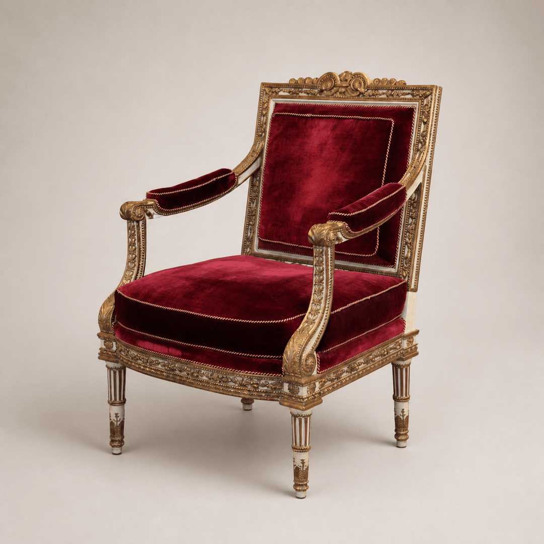 Louis XVI Style Armchair - La Maison London