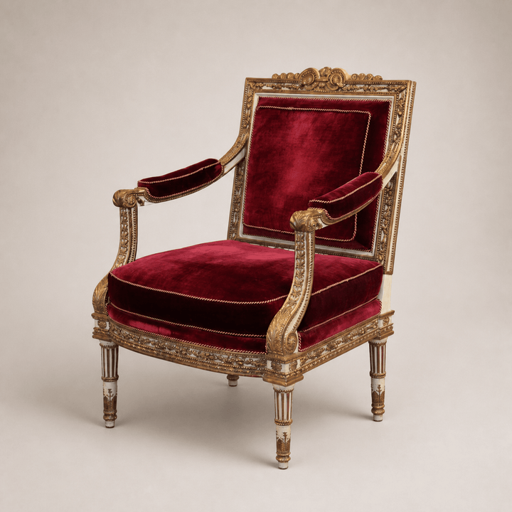 Louis XVI Style Armchair - La Maison London