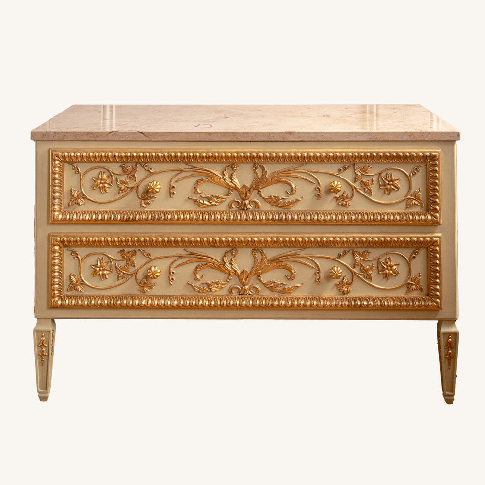 Louis XVI Style Chest of Drawers - La Maison London