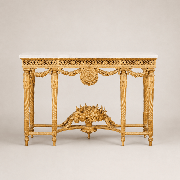 Louis XVI Style Giltwood Console - La Maison London
