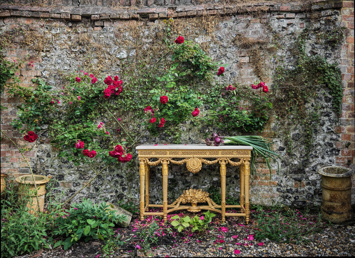 Louis XVI Style Giltwood Console - La Maison London