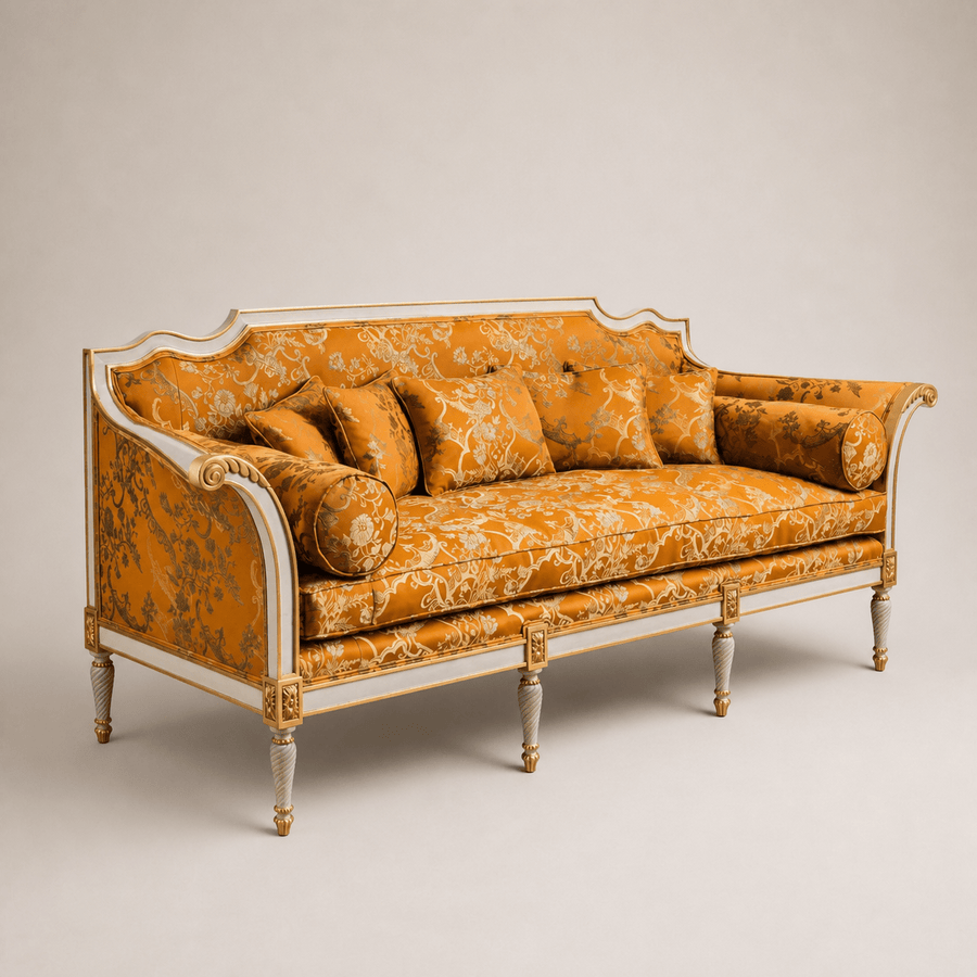 Louis XVI style sofa Crosse Renversée - La Maison London